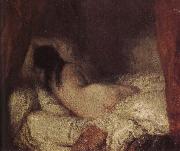 Jean Francois Millet The Shadow of a naked girl